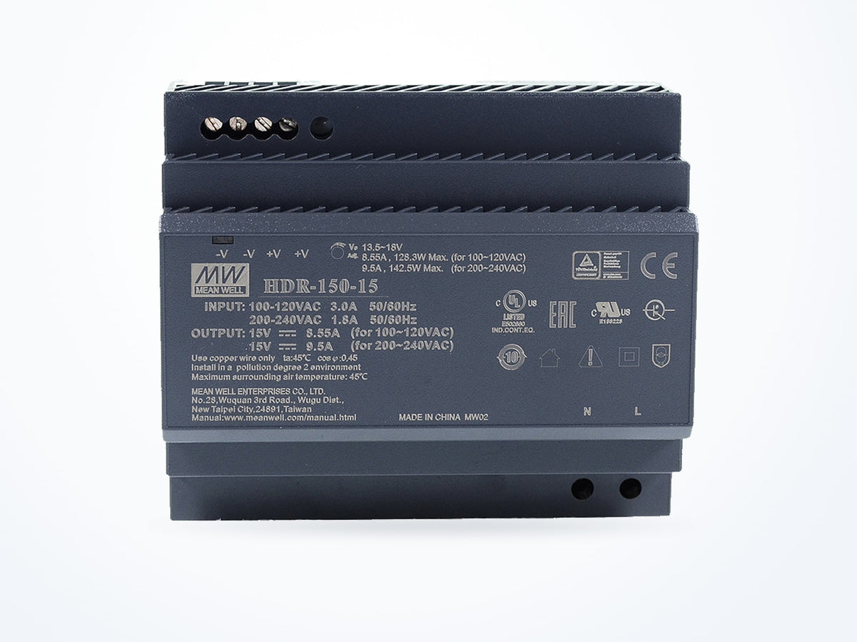 MEAN WELL HDR-150-12 135.6W 12V 11.3A DIN Rail, photo 3