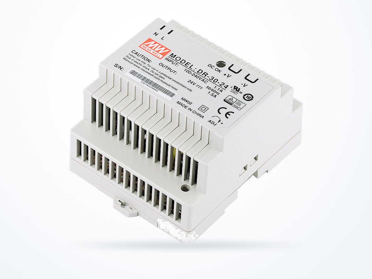 MEAN WELL HDR-30-5 15W 5V 3A DIN Rail, photo 2