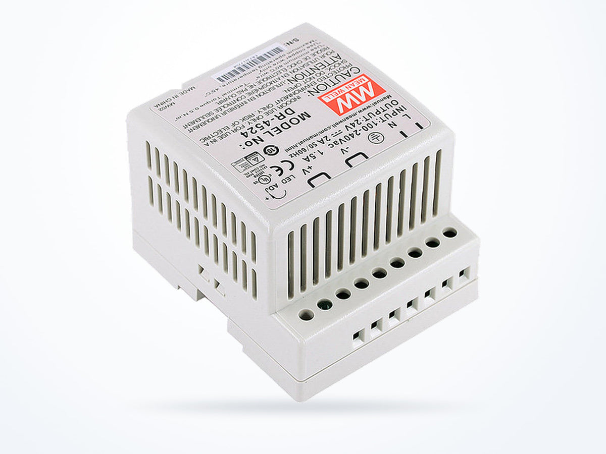 MEAN WELL HDR-60-24 60W 24V 2.5A DIN Rail, photo 2