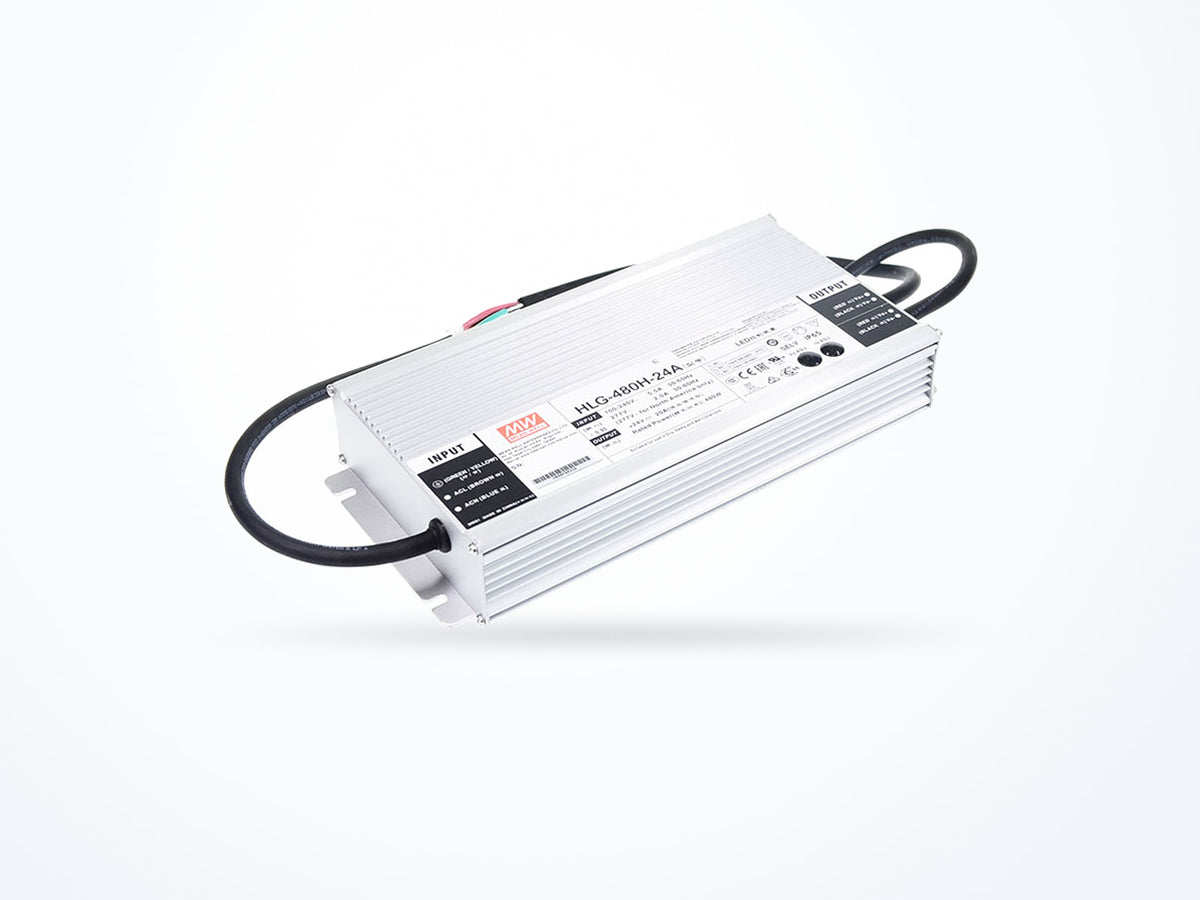 MEAN WELL HLG-480H-24 480W 24V 20A LED Driver, photo 2