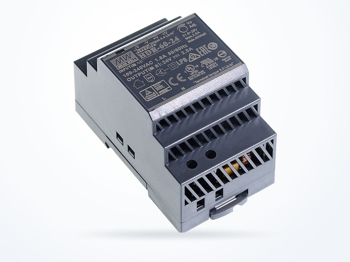 MEAN WELL HDR-60-12 54W 12V 4.5A DIN Rail, photo 2