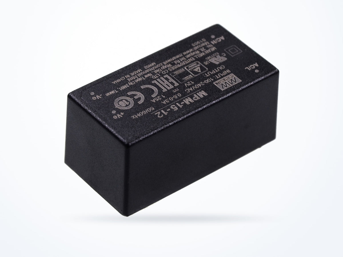 MEAN WELL MPM-15-12 15W 12V 1.25A Open Frame, photo 4