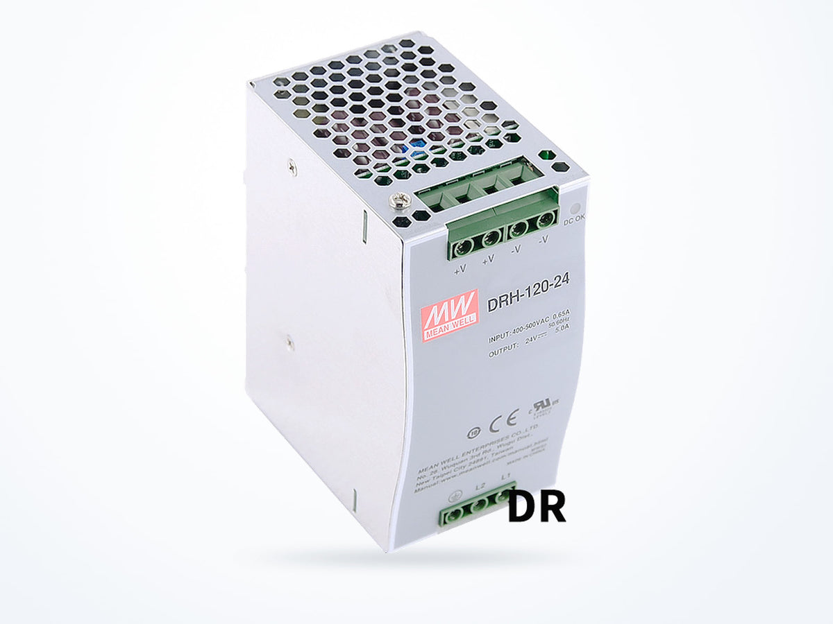 MEAN WELL WDR-120-24 120W 24V 5A DIN Rail, photo 2