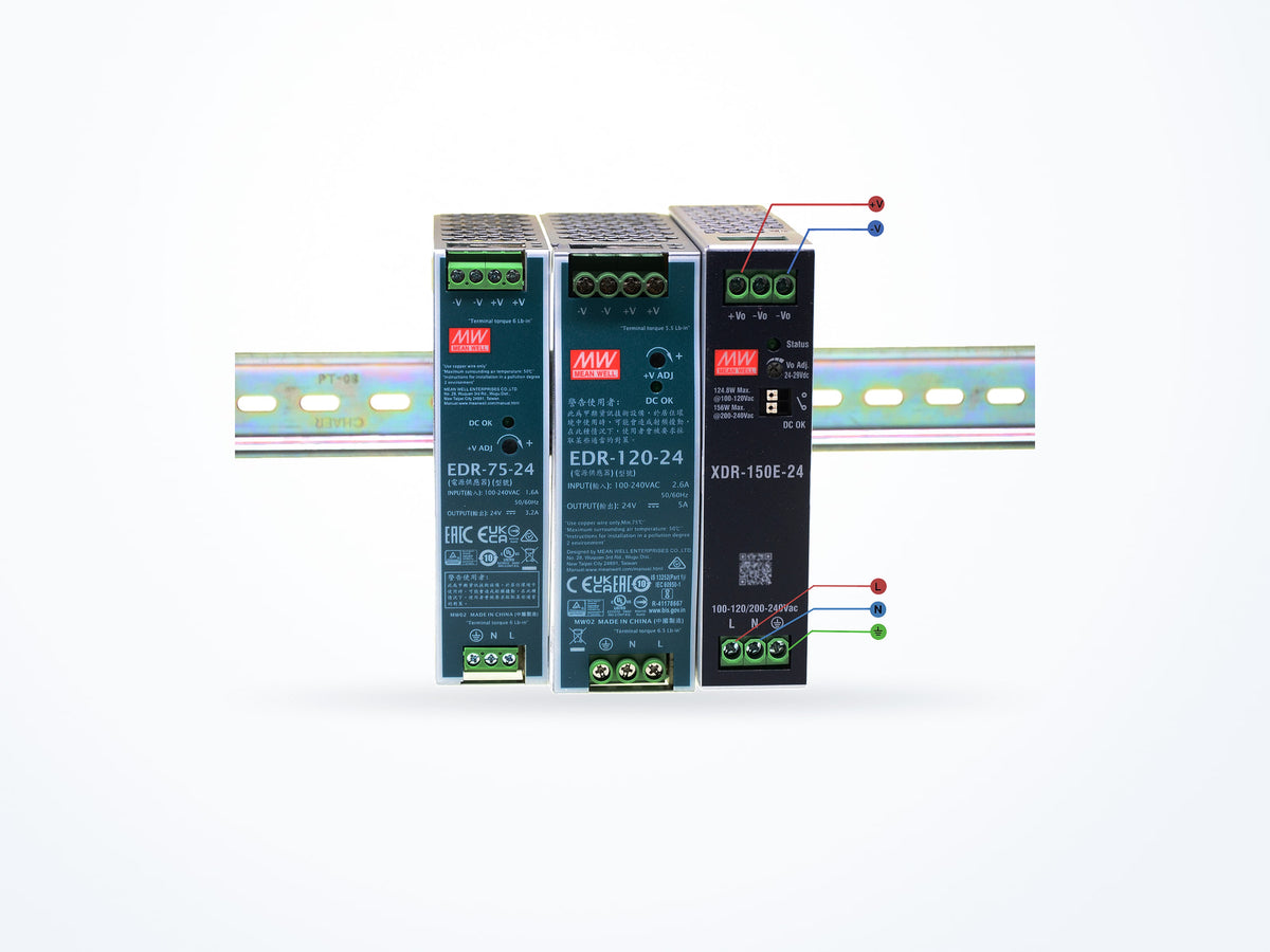 MEAN WELL EDR-120-12 120W 12V 10A DIN Rail, photo 3