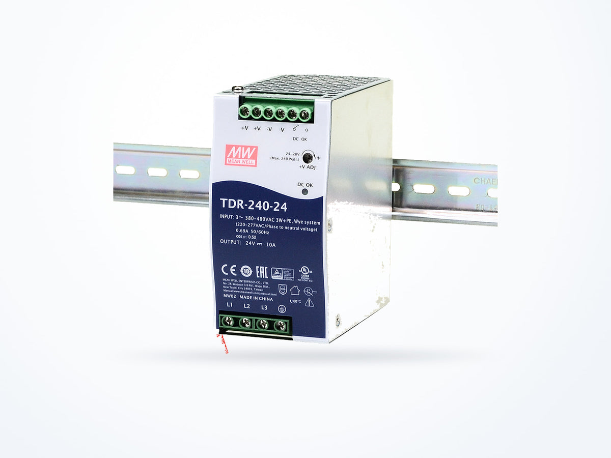 MEAN WELL TDR-240-24 240W 24V 10A DIN Rail, photo 2