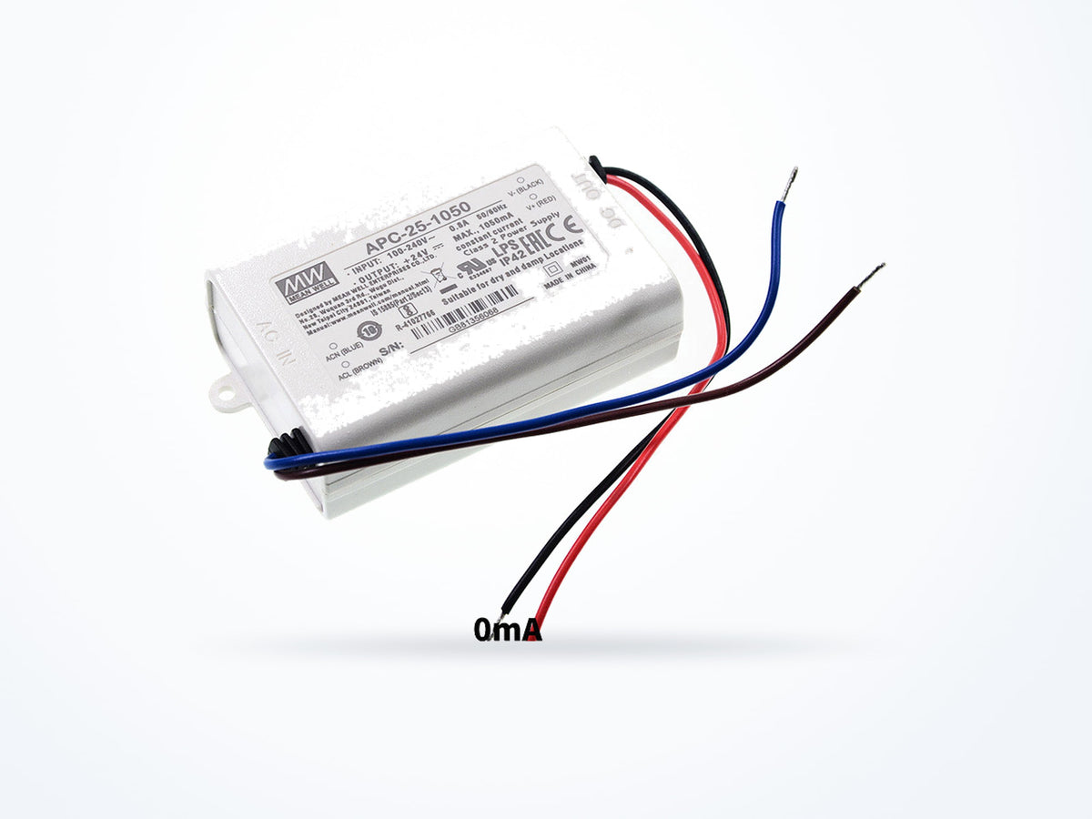 MEAN WELL APC-25-1050 25.2W 24V 1.05A LED Driver, photo 2