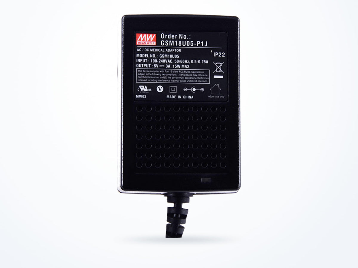 MEAN WELL GSM18U05 15W 5V 3A Adaptor, photo 3