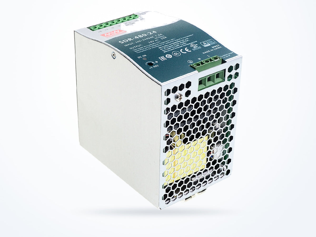 MEAN WELL SDR-480-24 480W 24V 20A DIN Rail, photo 3