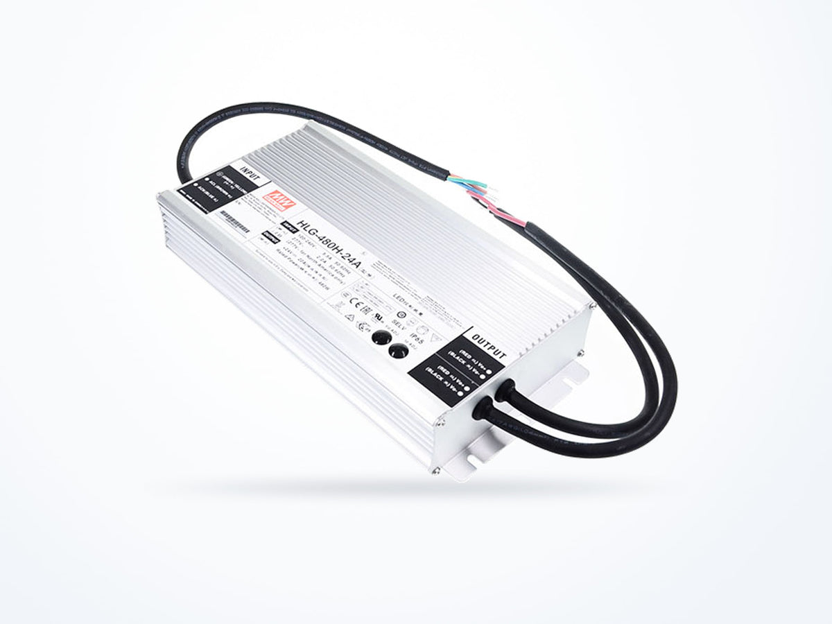 MEAN WELL HLG-480H-24 480W 24V 20A LED Driver, photo 3