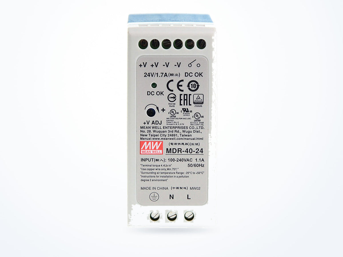 MEAN WELL MDR-40-48 39.8W 48V 0.83A DIN Rail, photo 2