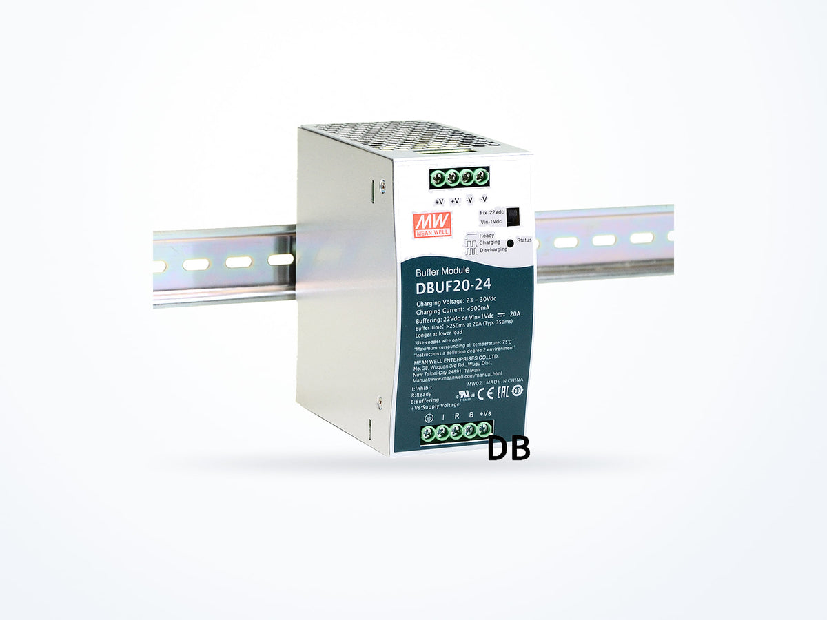 MEAN WELL DBUF20-24 DIN Rail, photo 2