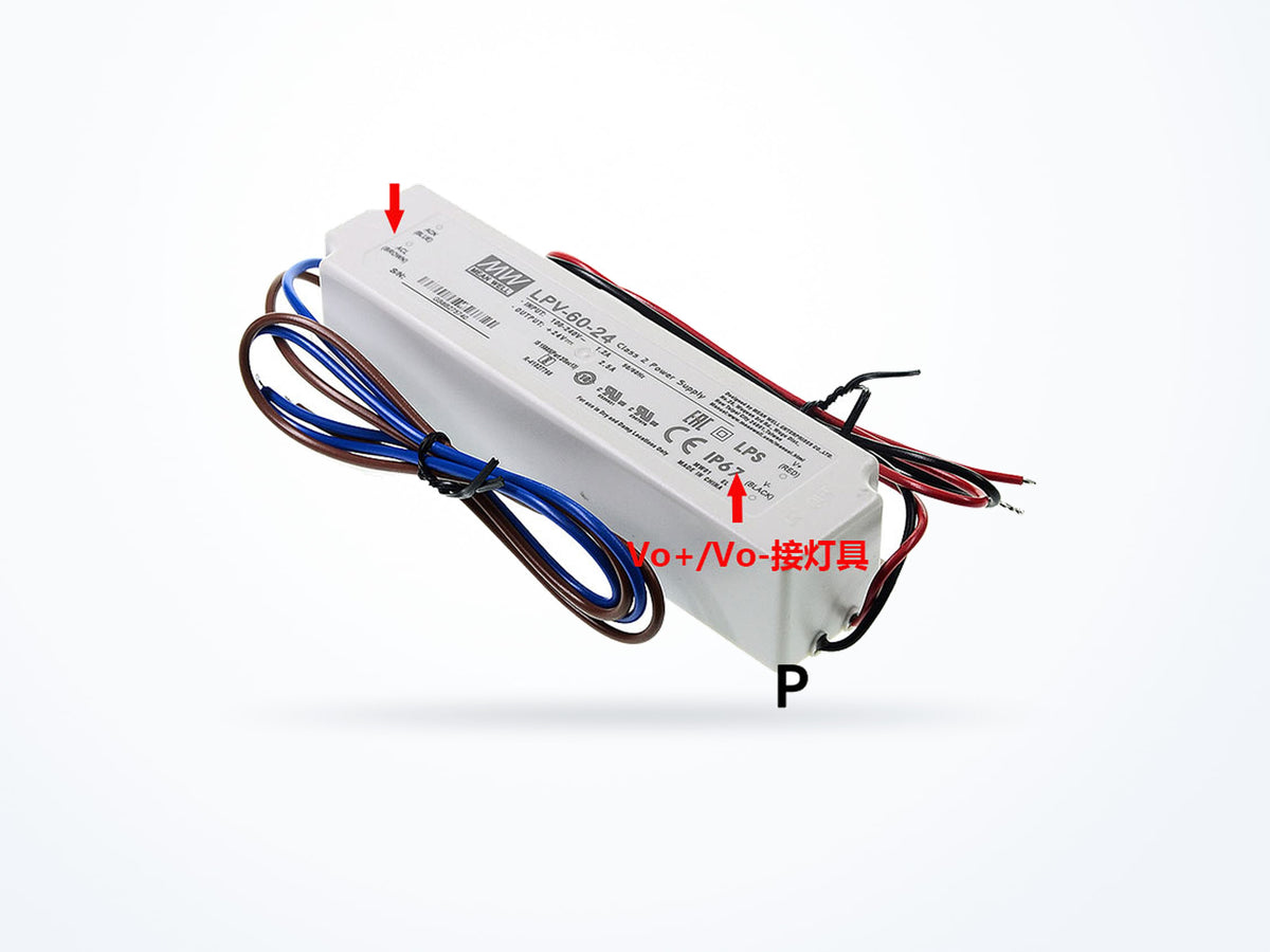 MEAN WELL LPV-60-15 60W 15V 4A LED Driver, photo 2