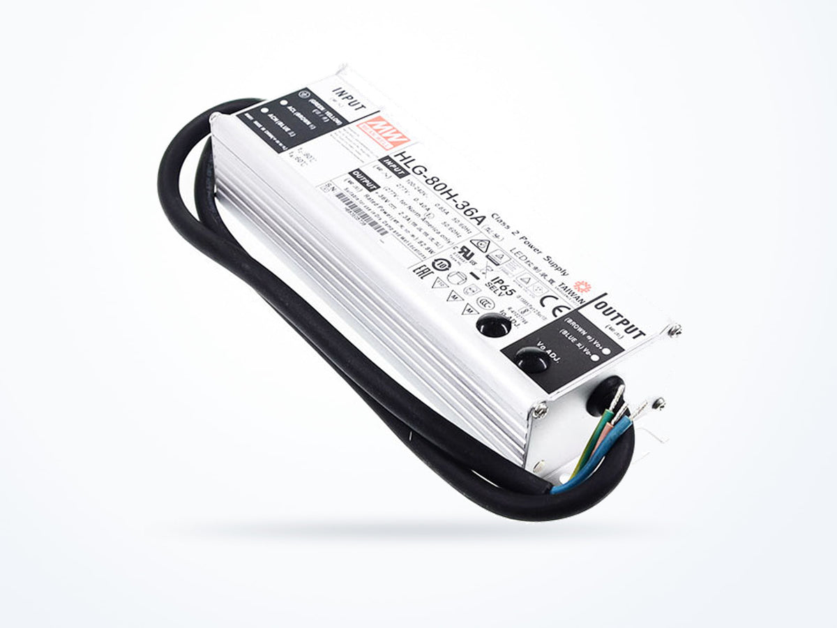 MEAN WELL HLG-80H-24 81.6W 24V 3.4A LED Driver, photo 3