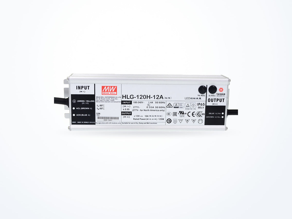 MEAN WELL HLG-120H-24 120W 24V 5A LED Driver, photo 3