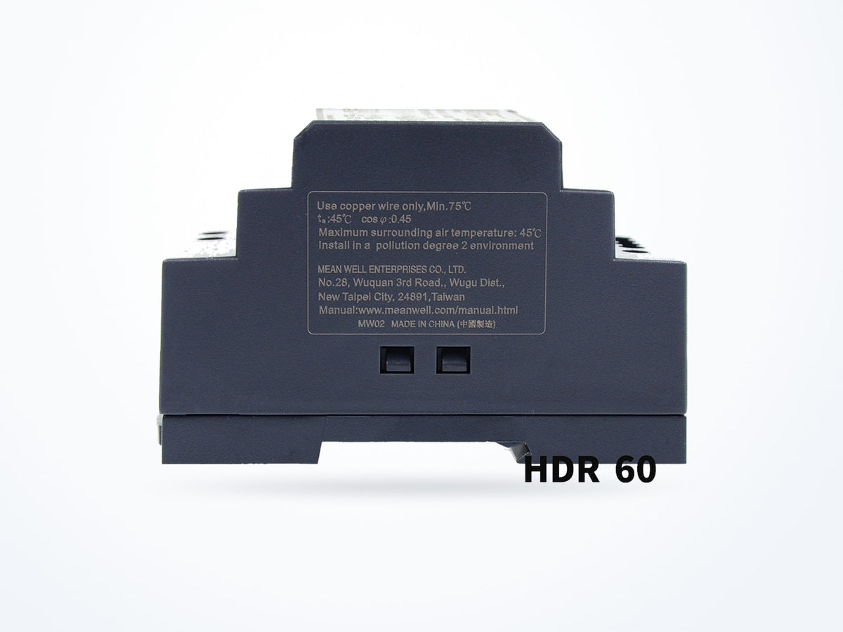 MEAN WELL HDR-60-12 54W 12V 4.5A DIN Rail, photo 3