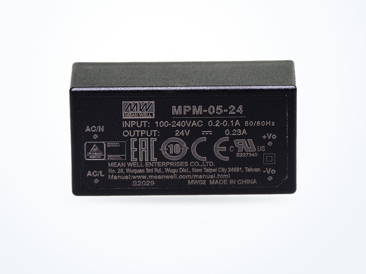 MEAN WELL MPM-05-12 5W 12V 0.42A Open Frame, photo 2