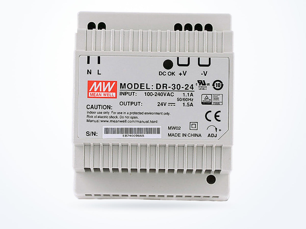 MEAN WELL HDR-30-5 15W 5V 3A DIN Rail, photo 3