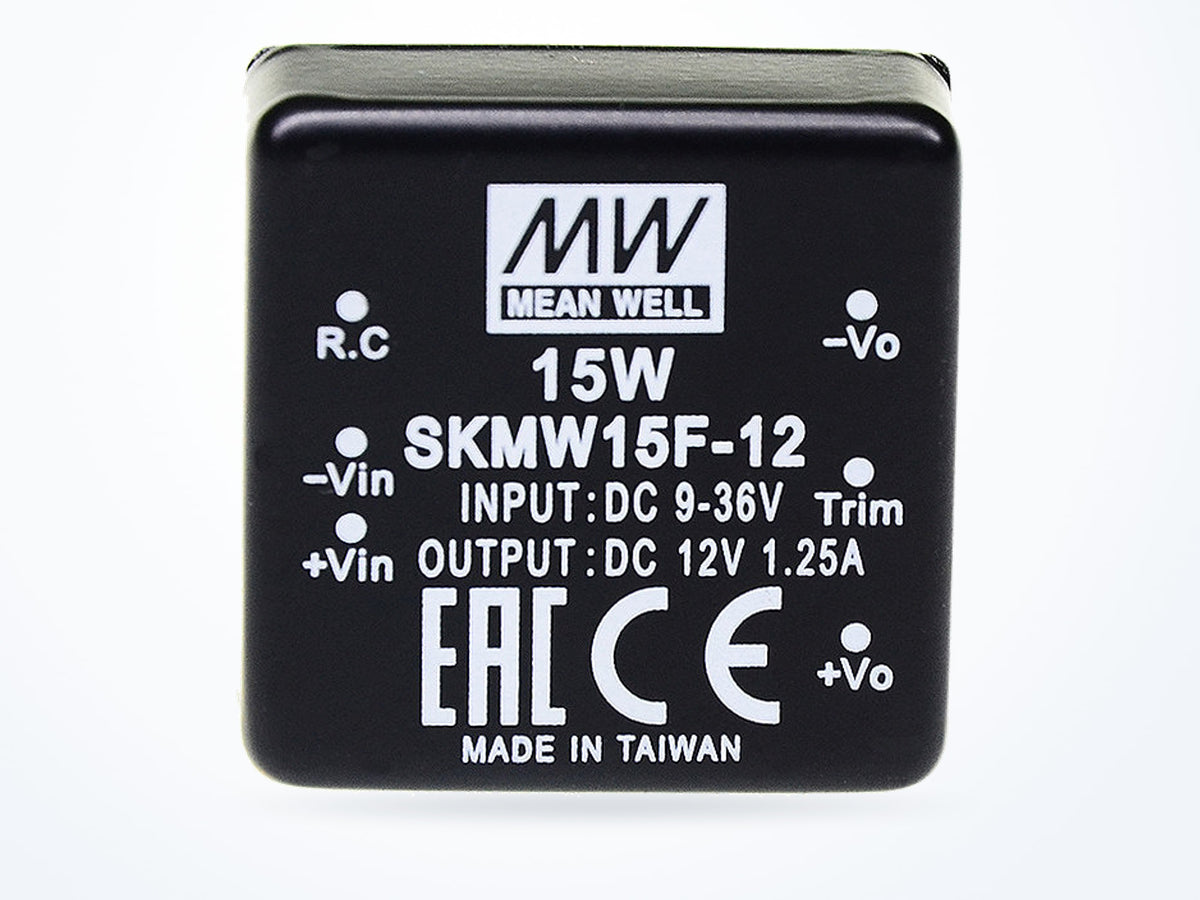 MEAN WELL SKMW15F-12 15W 12V 1.25A On Board Type (Module Potted), photo 2