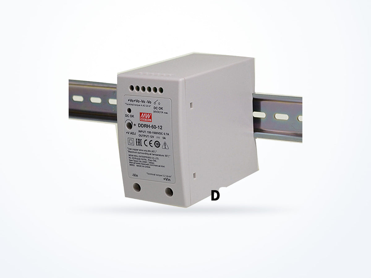 MEAN WELL DDRH-60-24 60W 24V 2.5A DIN Rail, photo 3