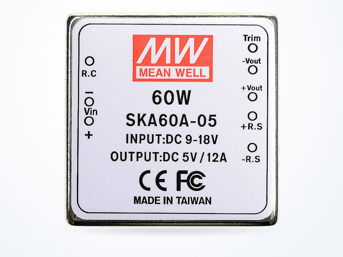 MEAN WELL SKA60A-05 60W 5V 12A On Board Type (Module Potted), photo 2