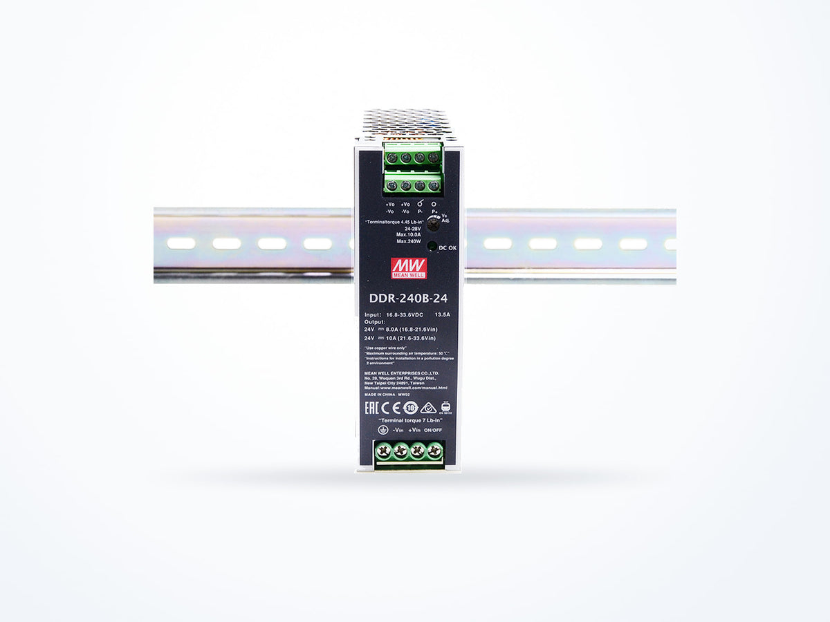 MEAN WELL DDR-240B-24 240W 24V 10A DIN Rail, photo 3