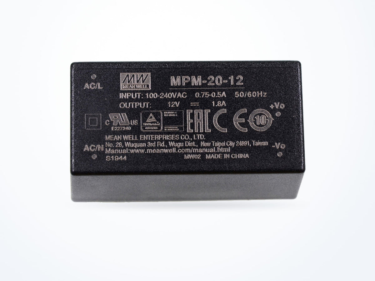 MEAN WELL MPM-20-15 21W 15V 1.4A Open Frame, photo 3
