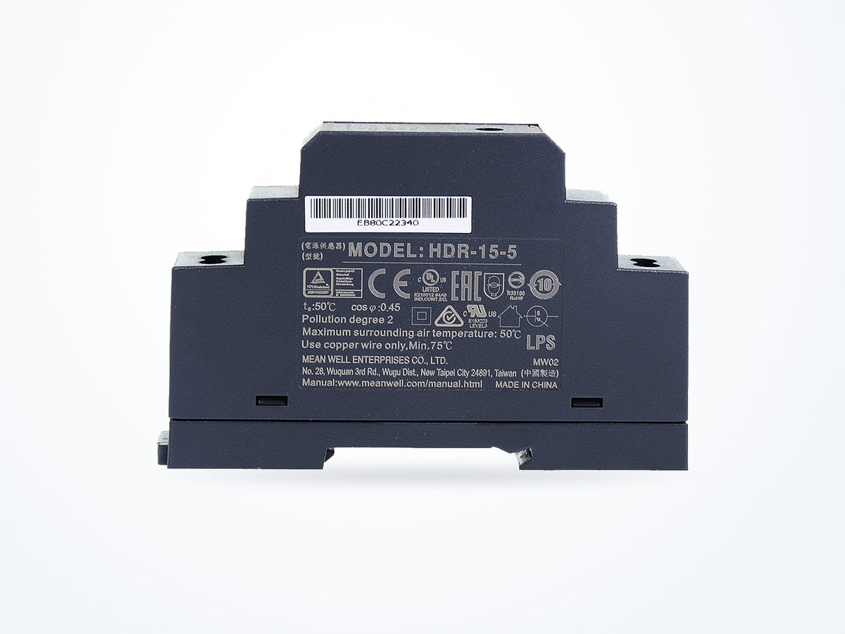 MEAN WELL HDR-15-15 15W 15V 1A DIN Rail, photo 3