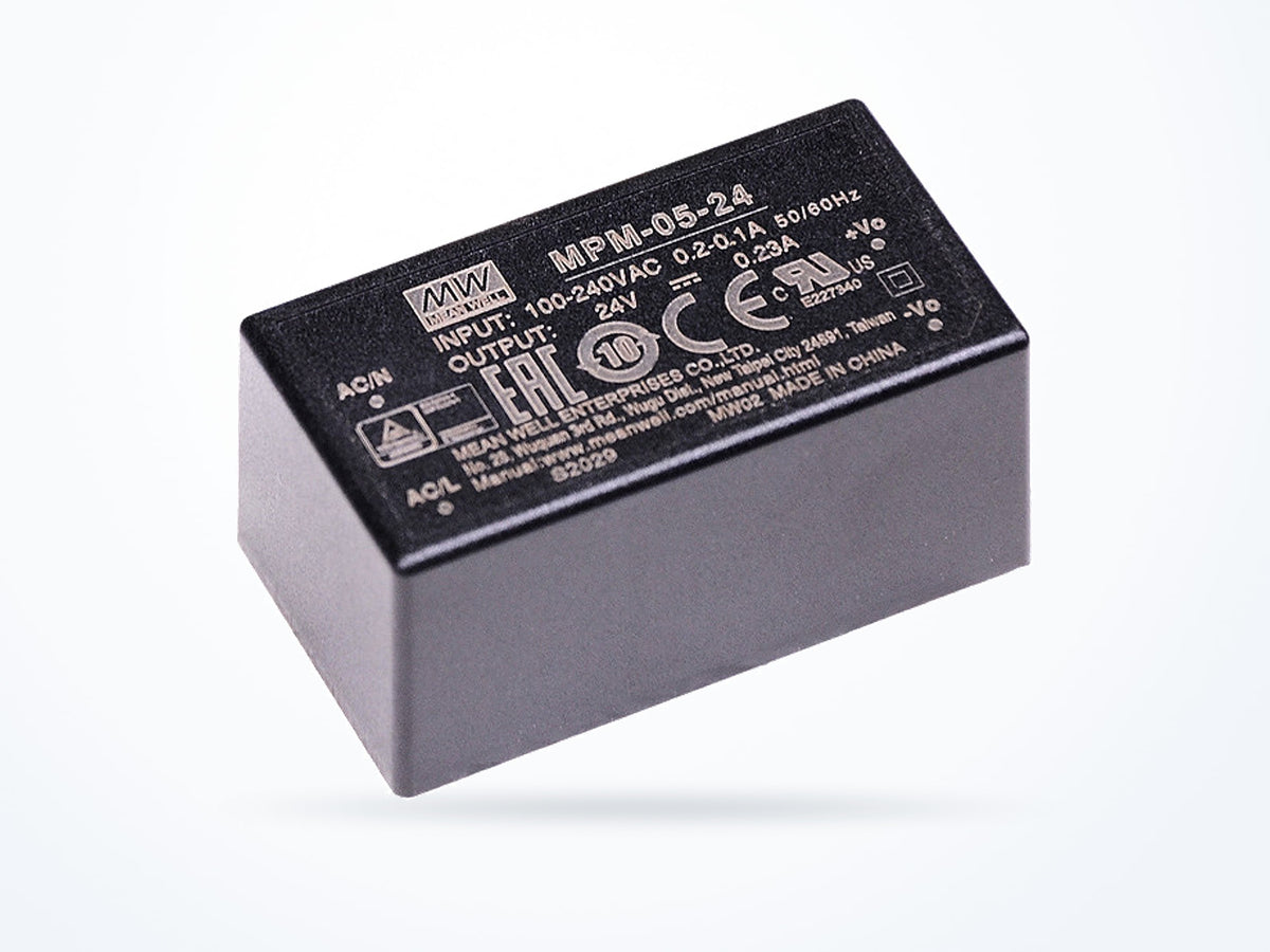 MEAN WELL MPM-05-12 5W 12V 0.42A Open Frame, photo 3