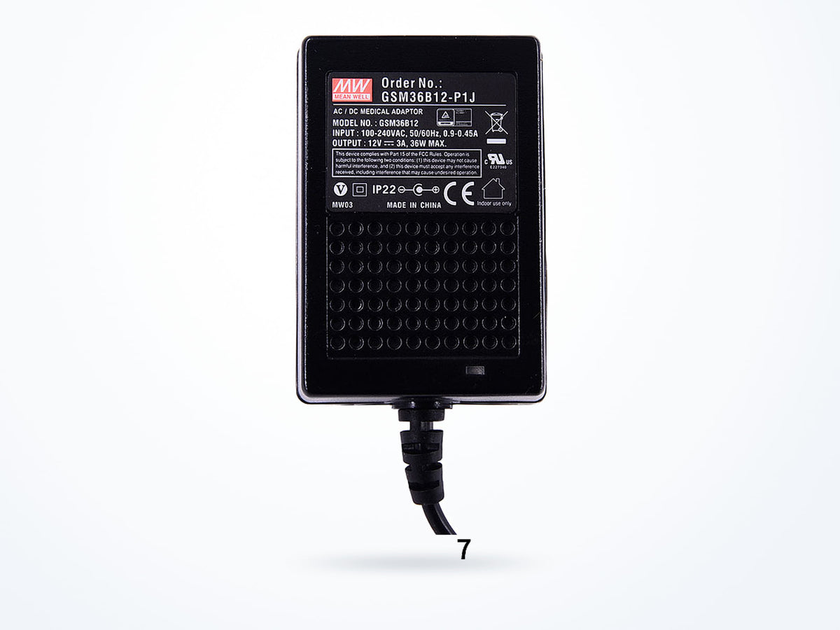 MEAN WELL GSM36B09 36W 9V 4A Adaptor, photo 2