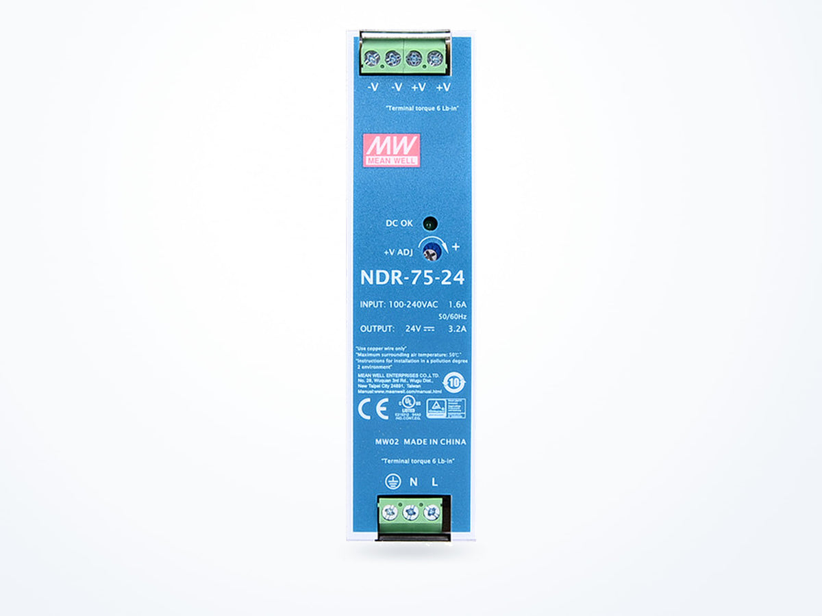 MEAN WELL NDR-120-12 120W 12V 10A DIN Rail, photo 3