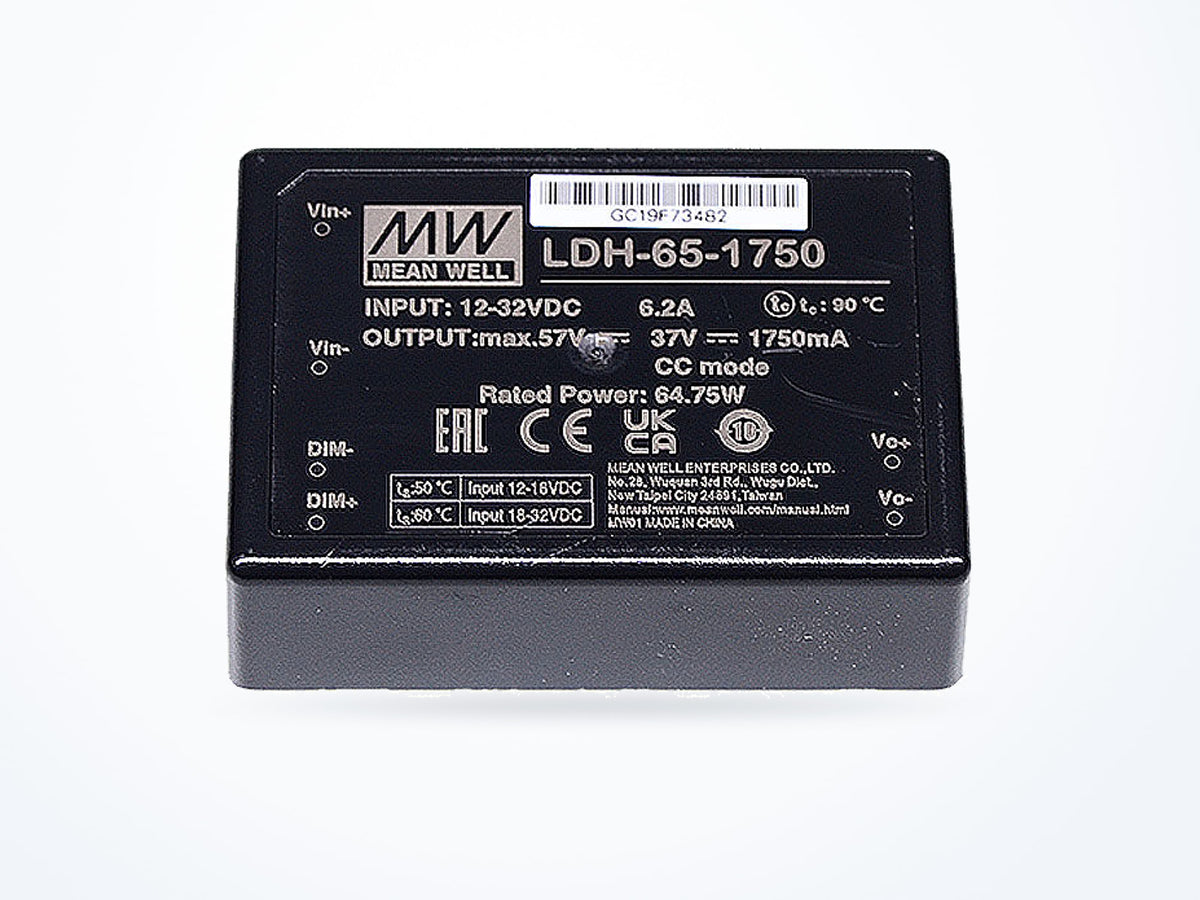 MEAN WELL LDH-65-1400 64.4W 46V 1.4A LED Driver, photo 2